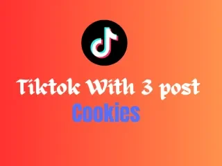 ✅ HQ Tiktok With 3 post ✅ EU IP ✅Cookies ✅