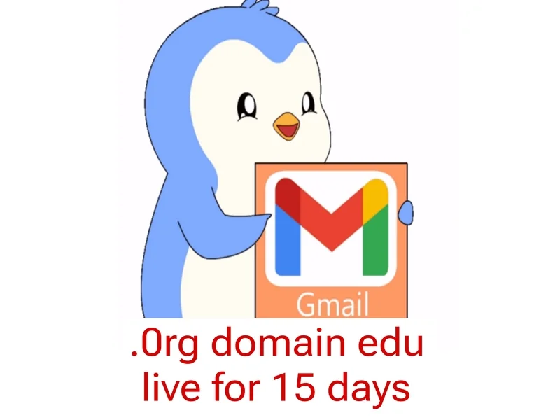 Gmail edu(.org domain)15 days live|Perfect for verification purpose| This mail …