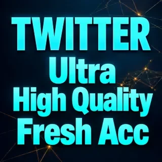 Ultra High Quality Fresh Twitter Accounts | Token Login Only