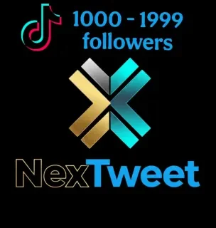 1000–1999 seguidores reales ☑️TIKTOK