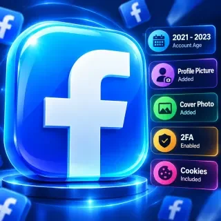 2021-2023 Đã thêm 2FA | Tài khoản Facebook đã thêm ảnh đại diện + ảnh bìa | Bao…