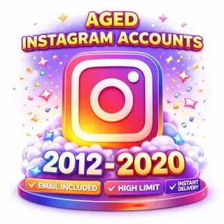 Cuentas de Instagram antiguas (2012–2020) | Alta confianza | Correo electrónico…