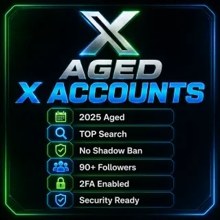 🔥 Cuentas X Premium Antiguas 2025 | 🔝 Búsqueda TOP | 🚫 Sin Shadow Ban | 👥 90–10…