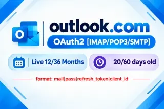 Outlook.com Confiable -OAuth2 [IMAP/POP3/SMTP]Activo 12-36 Meses(Registrado hac…