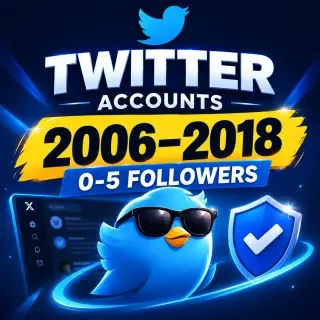 Аккаунты Twitter (X) 2006-2018 | Доступ к Hotmail | 2FA | Auth Token | 0-5 подп…