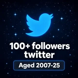 Twitter Aged 100+ followers | user:pass:mail/phone:ct0:auth | READ DESCRIPTION