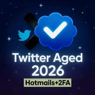 Twitter Aged 2026 includes Hotmails + auth_token + 2fa
