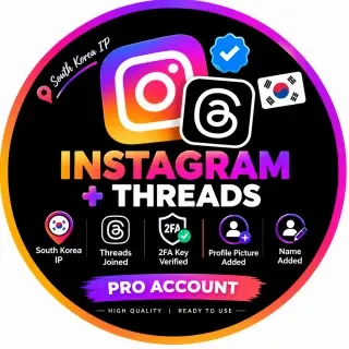 Cuenta de Instagram nueva unida a threads con IP de Corea del Sur, sho con clav…