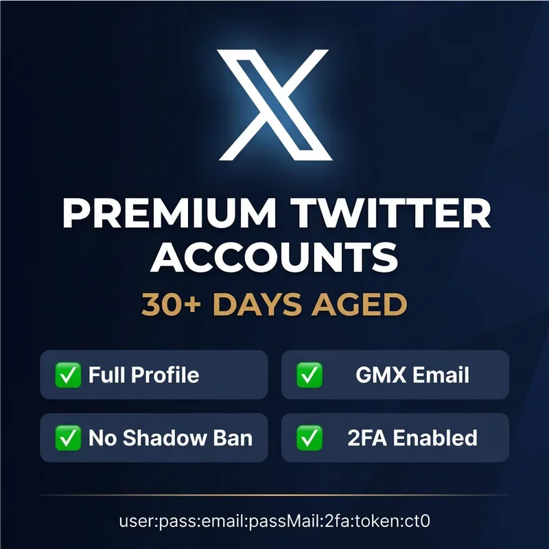 ✅ X appears in search TOP tab ✅ 60+ Days ✅ 2FA ✅ 50+ tweets ✅ luxury vip premiu…