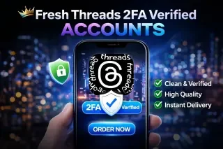 Fresh threads 2fa verified best quality