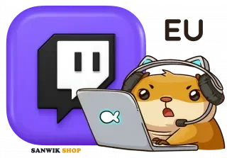 Twitch ▪︎ EU ▪︎ Mail verified ▪︎ Token ▪︎ Mail included