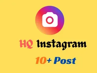 ✅ Instagram With 10 Posts ✅