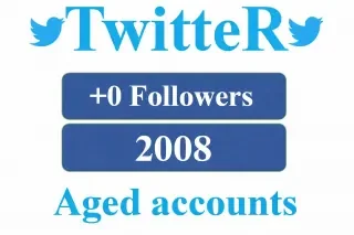 Twitter aged 2008 + auth_token + firstmail included + 2FA