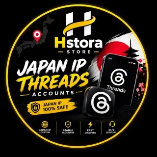 Cuentas de Threads con IP de Japón | 2FA Activado | 1–30 Días de Antigüedad