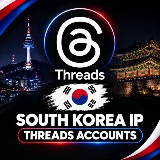 Cuentas de Threads con IP de Corea del Sur verificadas con 2FA Cuentas de alta …