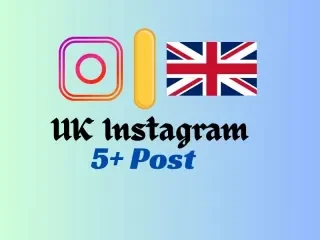 ✅Instagram del Reino Unido con 5 publicaciones ✅
