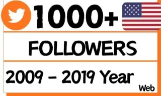 Twitter 09-19 | EE. UU. + Web | 1000+ Seguidores | 5+ publicaciones | Sin Shado…