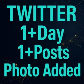 Twitter FRESH | 1+Posts | Photo Added | 1+day | Real Android | 2fa/token | Hotm…