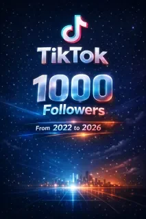 TikTok 1000 seguidores