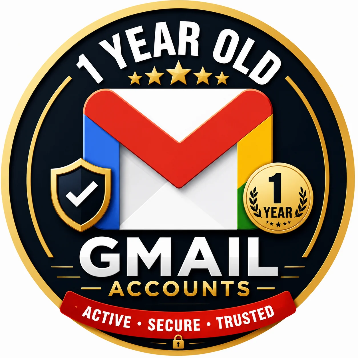 Аккаунты Gmail годичной давности
