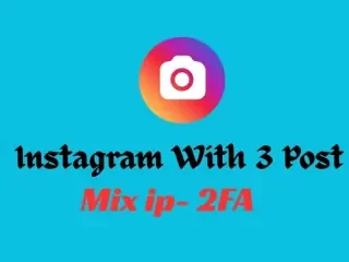 ✅ Instagram com 3 Posts ✅