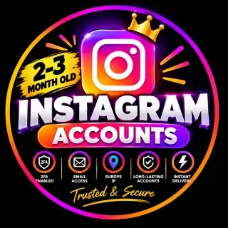 2–3 个月 Instagram 老号 | 已启用 2FA | 欧洲 IP