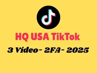 ✅ Tiktok de alta calidad con 3 publicaciones ✅ IP de EE. UU. ✅2 FA ✅ 2025 ✅