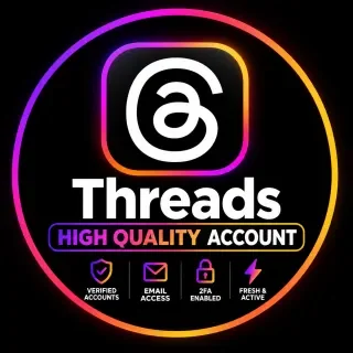 Contas Threads de alta qualidade com chave 2FA